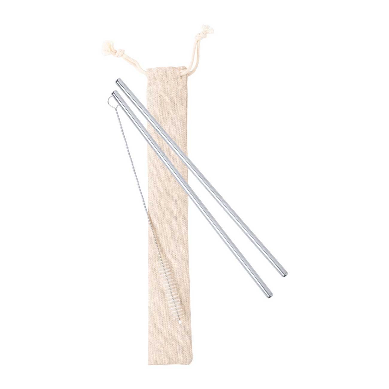 Cool Straws Kalux, metal, with brush