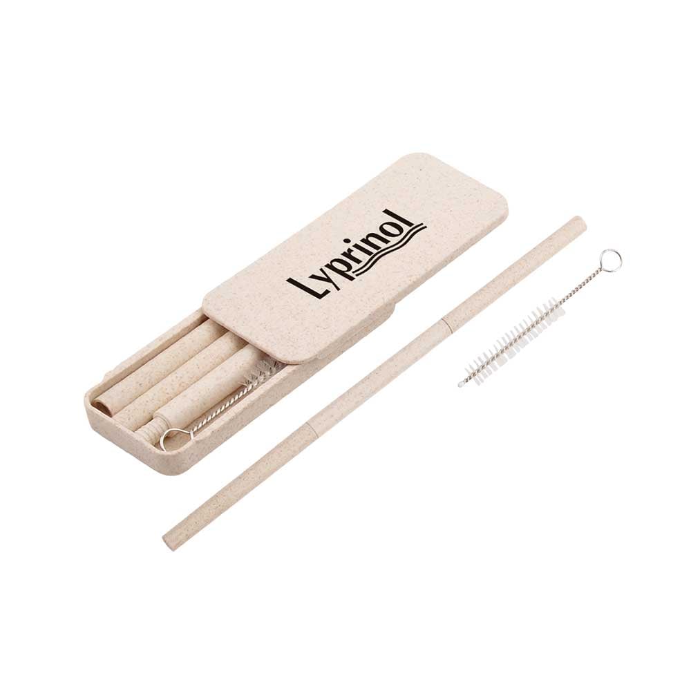 Cocktail Straw set, plastic, in box
