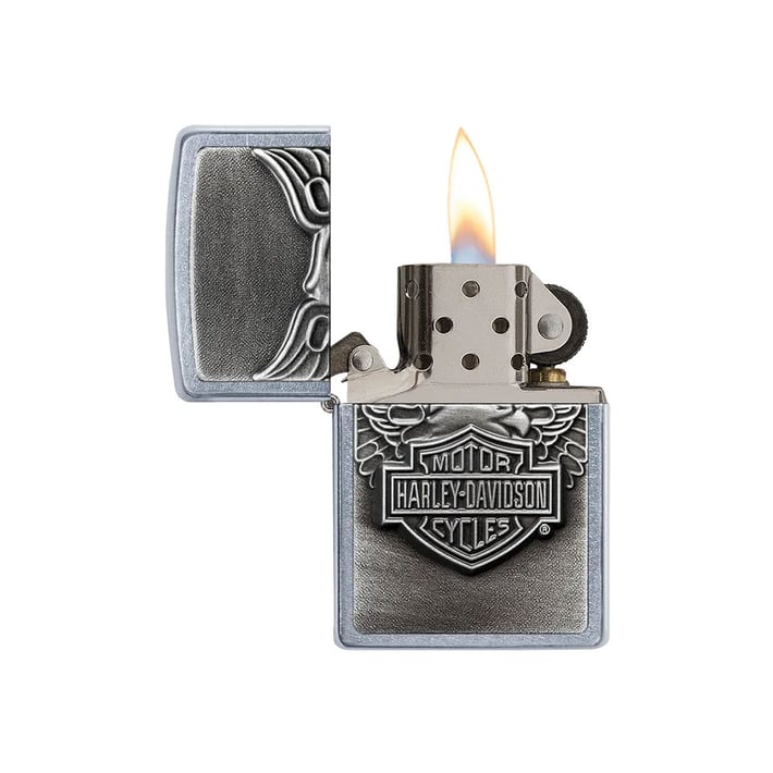 Zippo Lighter 20230ZP – Harley-Davidson Eagle Emblem