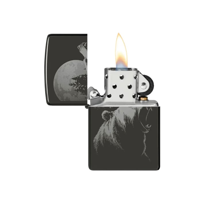 ZIPPO LIGHTER 24756-115825 CD BEAR /BLACK/