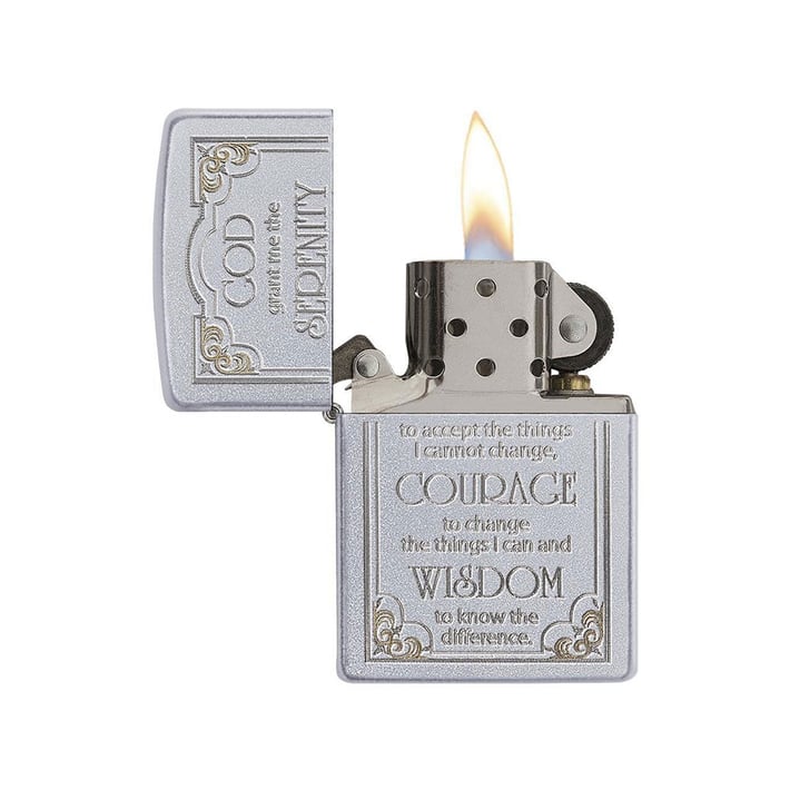 Zippo Запалка 28458 - Serenity Prayer
