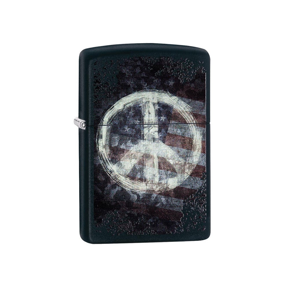 Zippo Lighter 28864 – Peace on Flag
