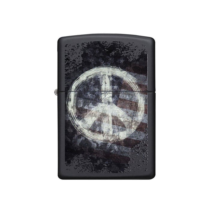 Zippo Lighter 28864 – Peace on Flag