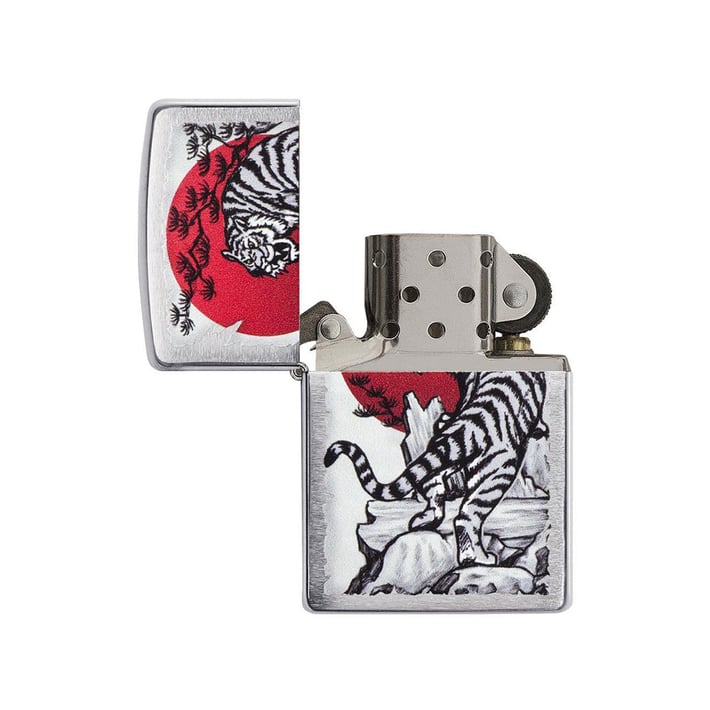 Zippo Lighter 29889 – Asian Tiger Design