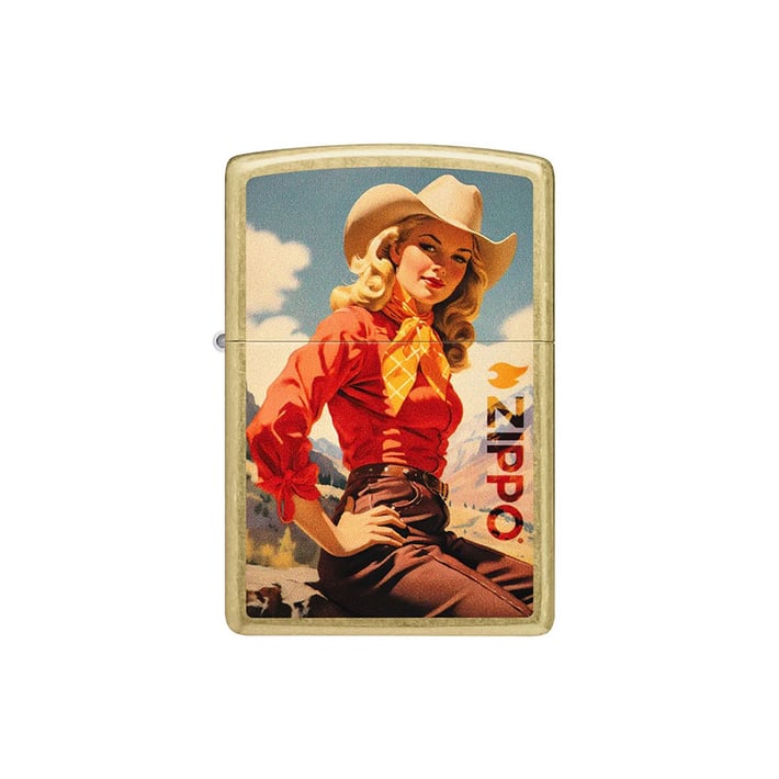 Zippo Lighter 46248 – Cowgirl Design
