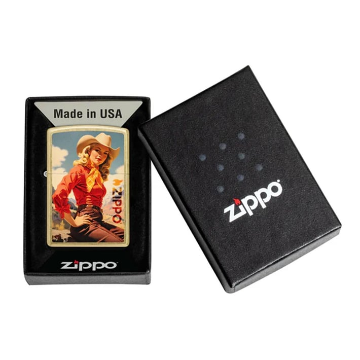 Zippo Lighter 46248 – Cowgirl Design