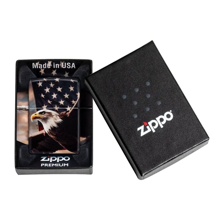 Zippo Запалка 46383 - Eagle USA Flag Design