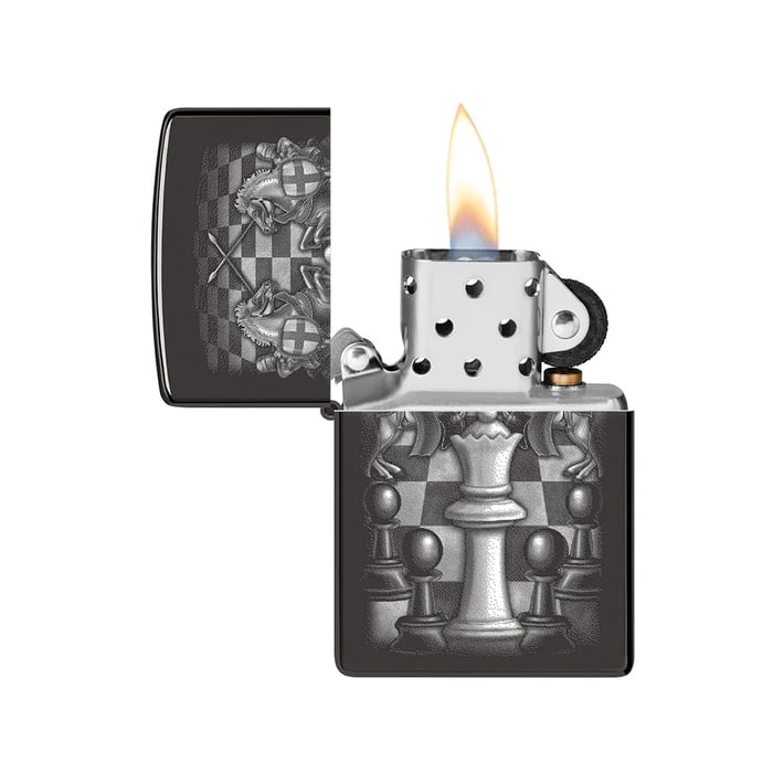 Zippo Lighter 48762 – Chess Design