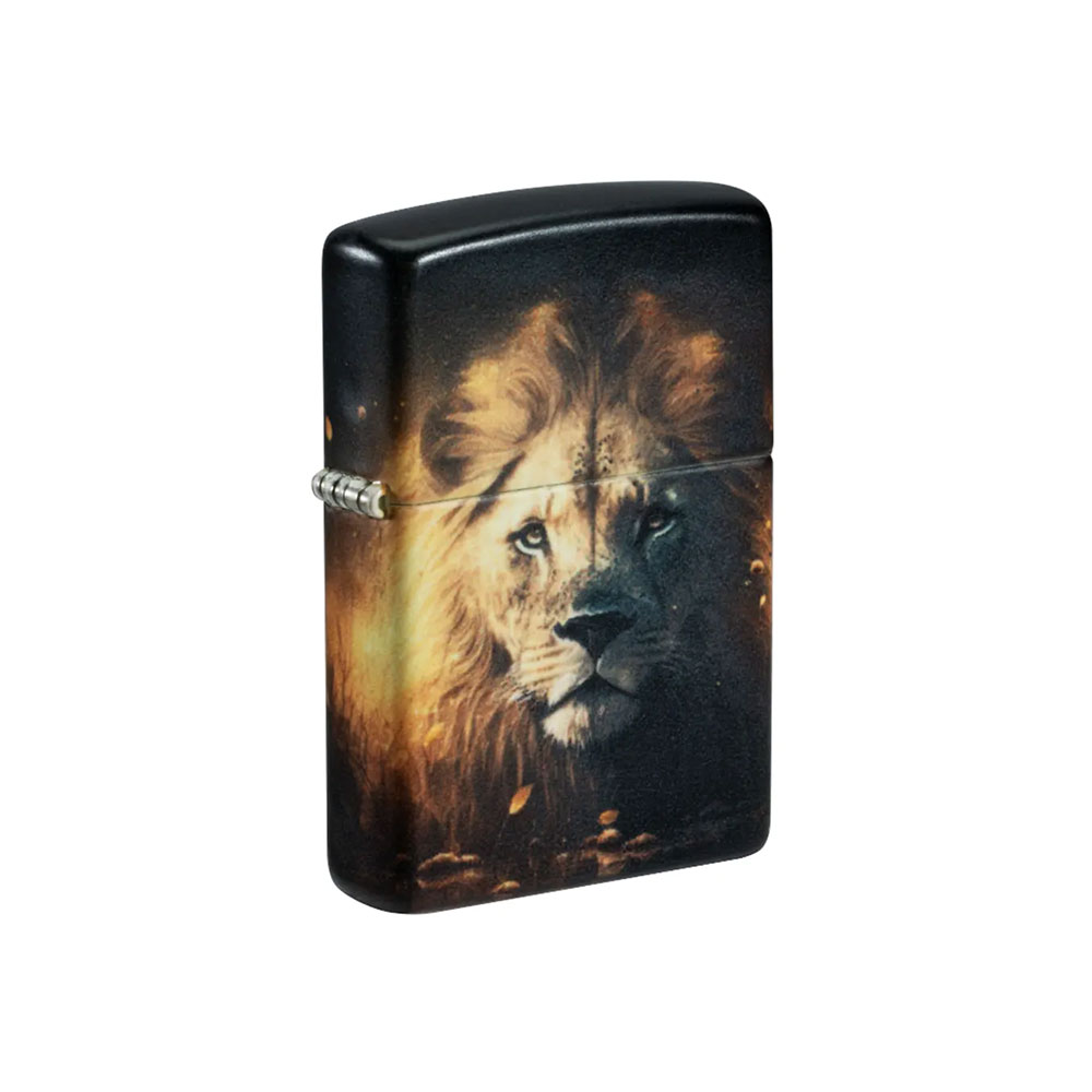 Zippo Lighter 49193-115763 – Glow in the Dark, lion