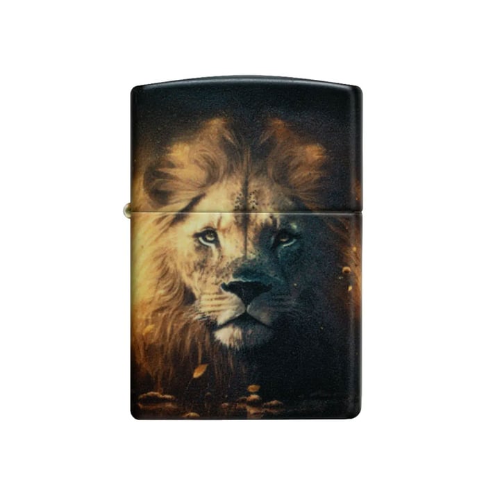 Zippo Lighter 49193-115763 – Glow in the Dark, lion