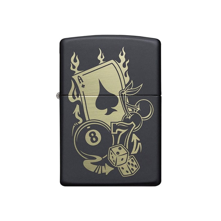 Zippo Lighter 49257 – Gambling Design