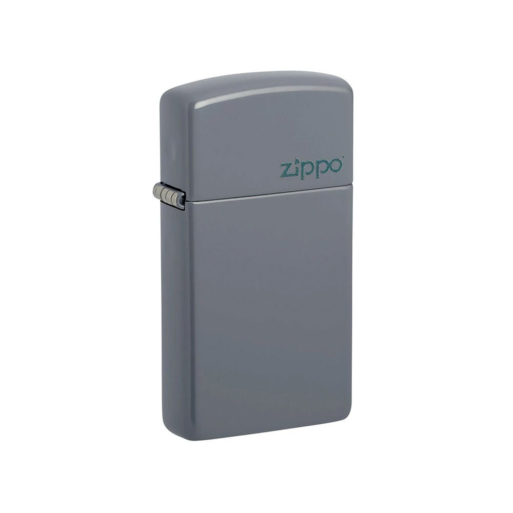 Zippo Lighter 49527ZL – Slim Flat Grey Matte