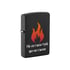 Zippo Запалка 218-115880 - Не се гаси туй, що не гасне
