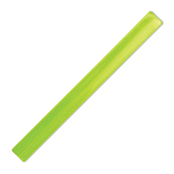 Reflective slap bracelet More Than Gifts Enrollo, foldable, 32 x 3 cm, yellow