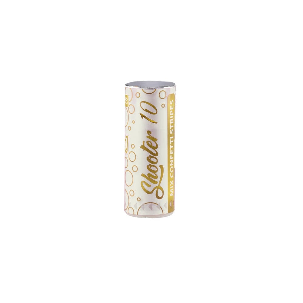 Festa Party Popper Confetti Cannon, 10 cm, assorted, 1 pc