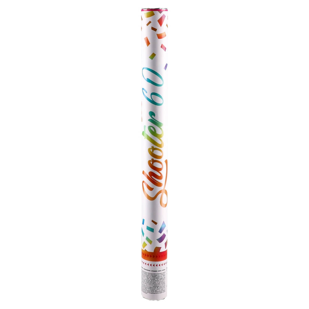 Festa Party Popper Confetti Cannon, 60 cm, multicolour