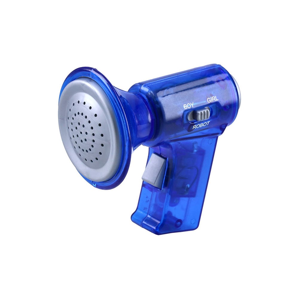 Takk Offi Mini Voice Changer Megaphone, Blue