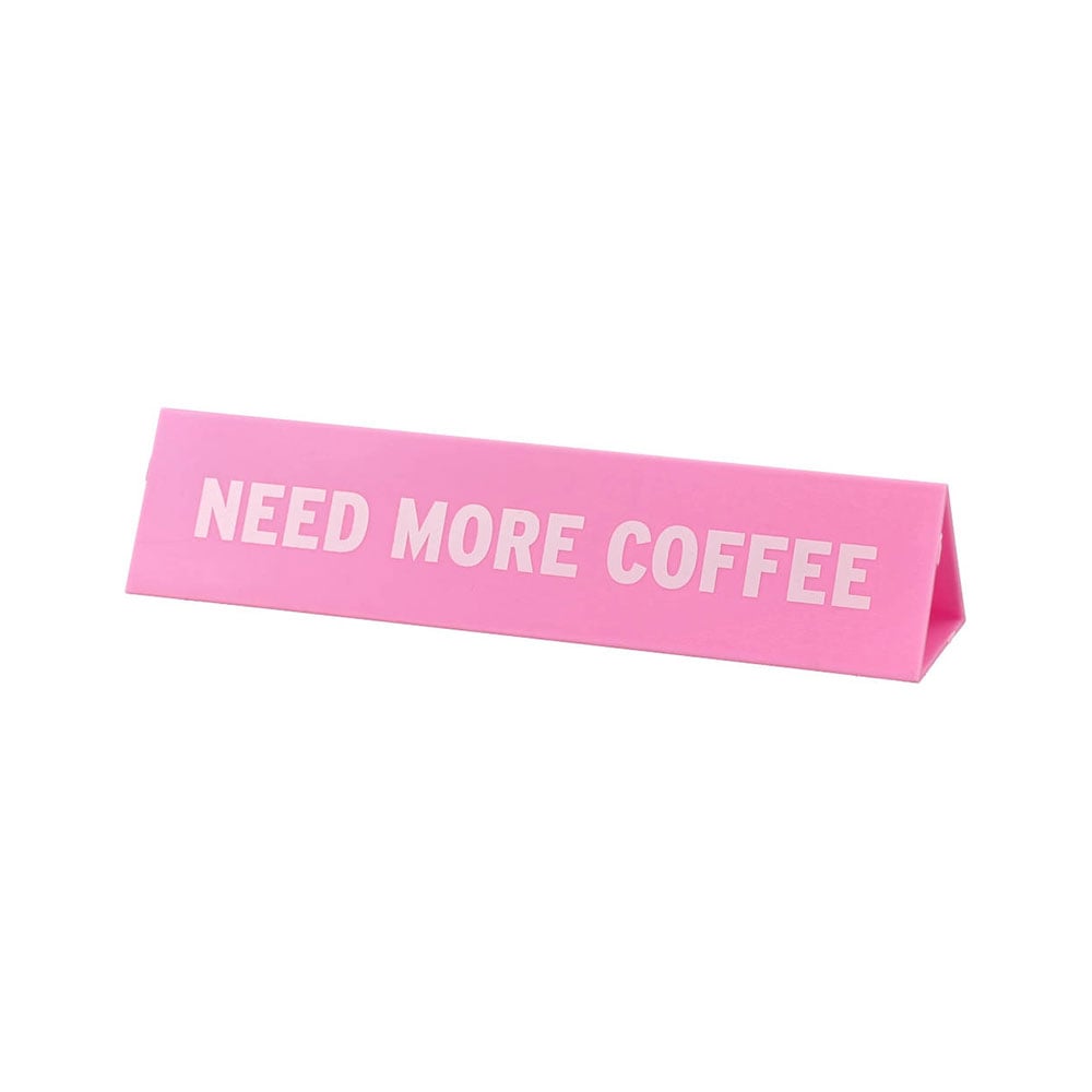 Takk Offi Lady Table Sign, Pink