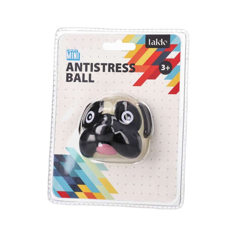 Takk Offi Mini Stress Ball, pug