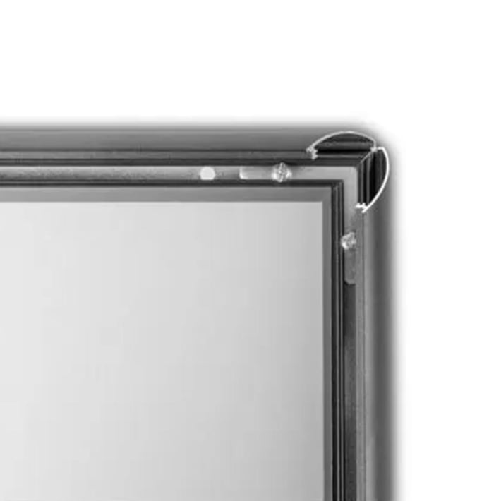 Snap frame, B1, 707 x 1000 mm, black