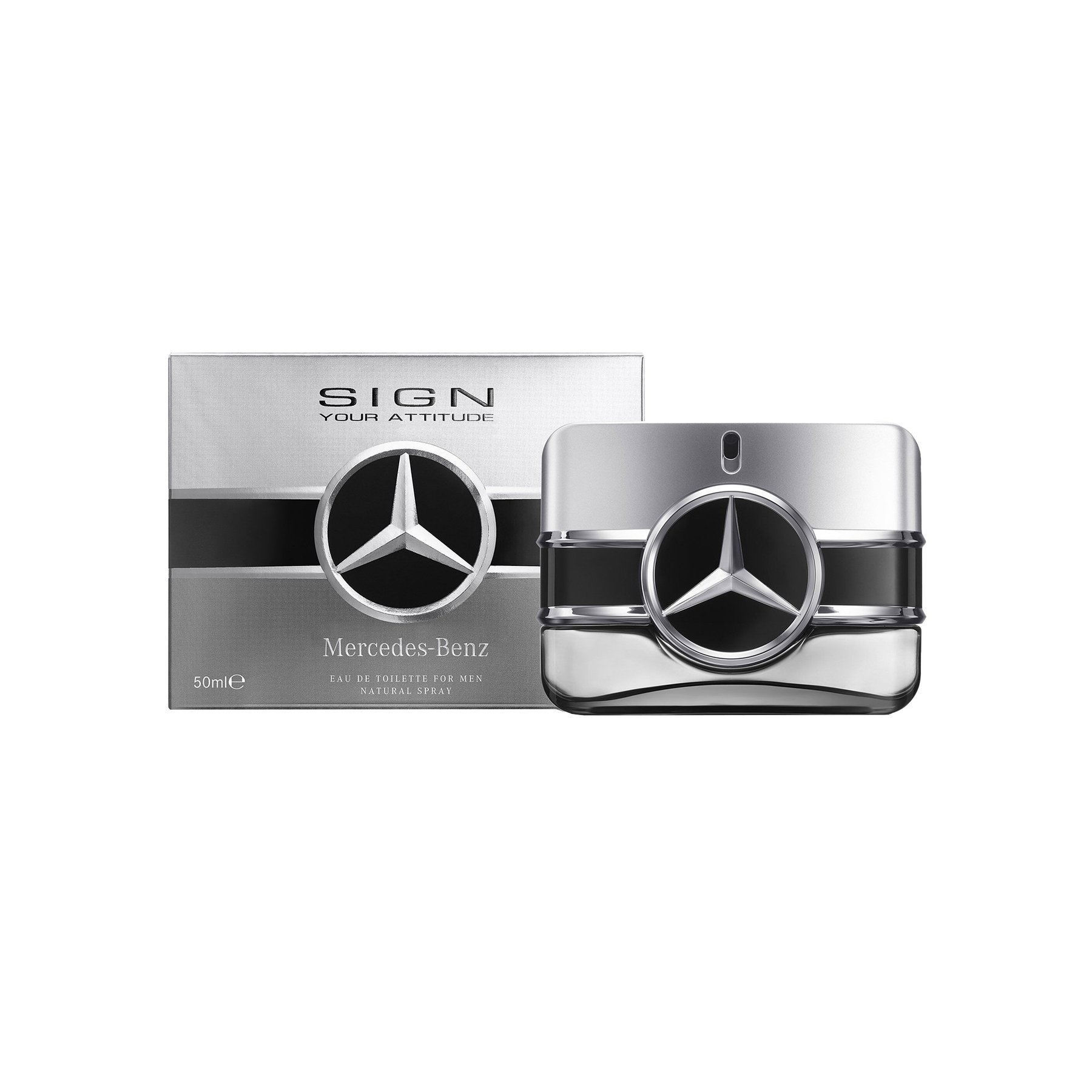 Mercedes-Benz Perfume Sign Your Attitude, FR M, Eau de toilette, men’s, 50 ml