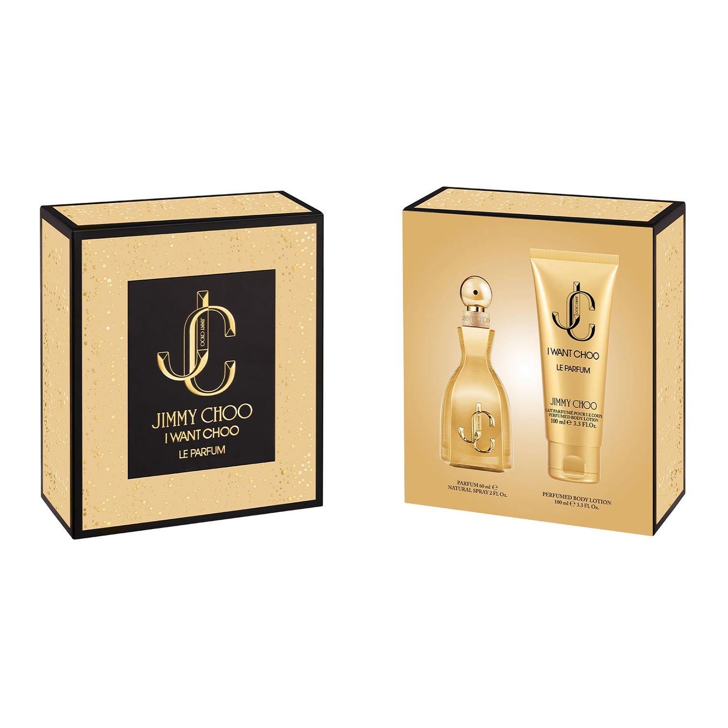 Jimmy Choo Perfume I Want Choo Le, 60 ml, with body lotion 100 ml, women’s