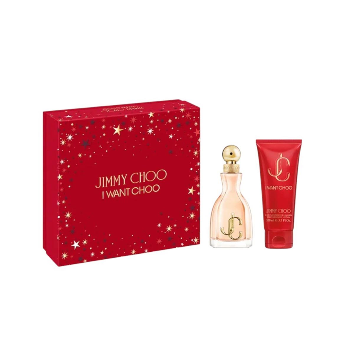 Jimmy Choo Perfume I Want Choo, 100 ml, set with body lotion 100 ml, women
