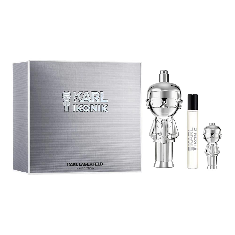 Karl Lagerfeld Perfume Ikonik, Eau de parfum, men’s, set of 100, 7.5 and 4.5 ml