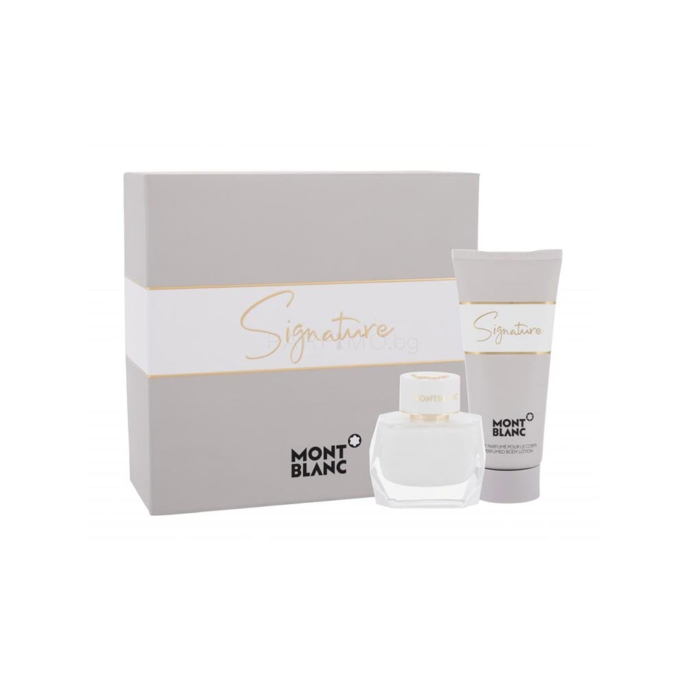 Montblanc Perfume Signature, FR F, Eau de parfum, 50 ml, with body lotion 100 ml, women