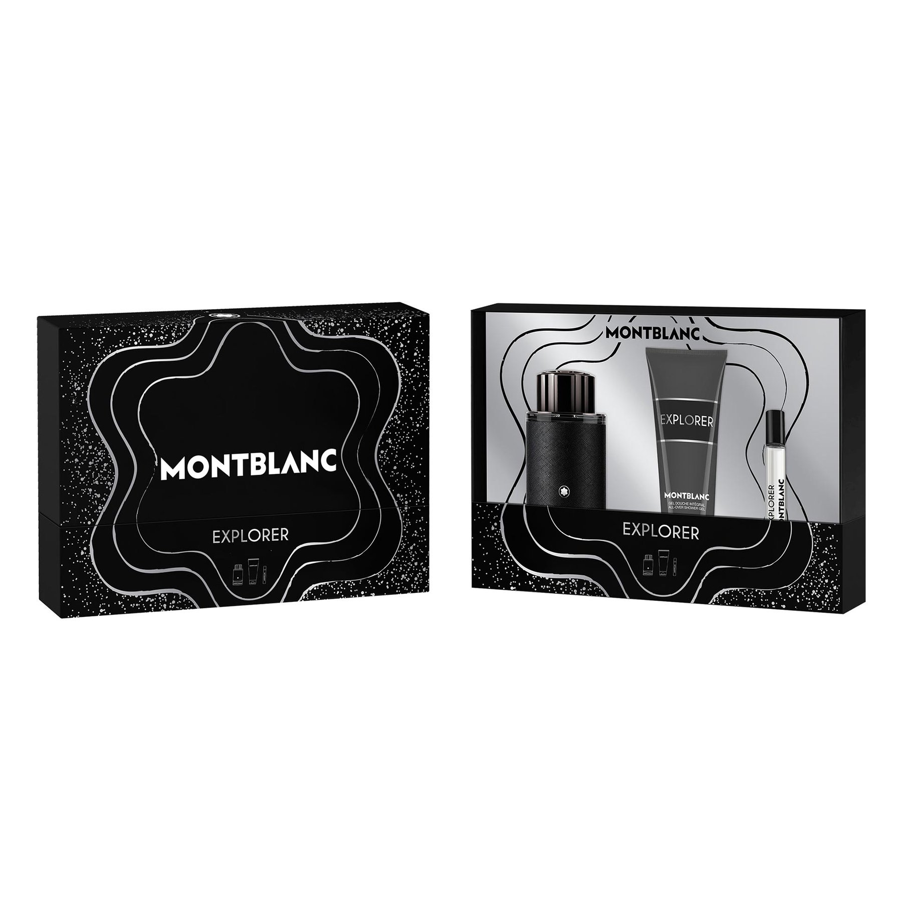 Montblanc Perfume Explorer, FR M, Eau de Parfum, 100 ml, Set with Perfume 7.5 ml and Shower Gel 100 ml, Men’s
