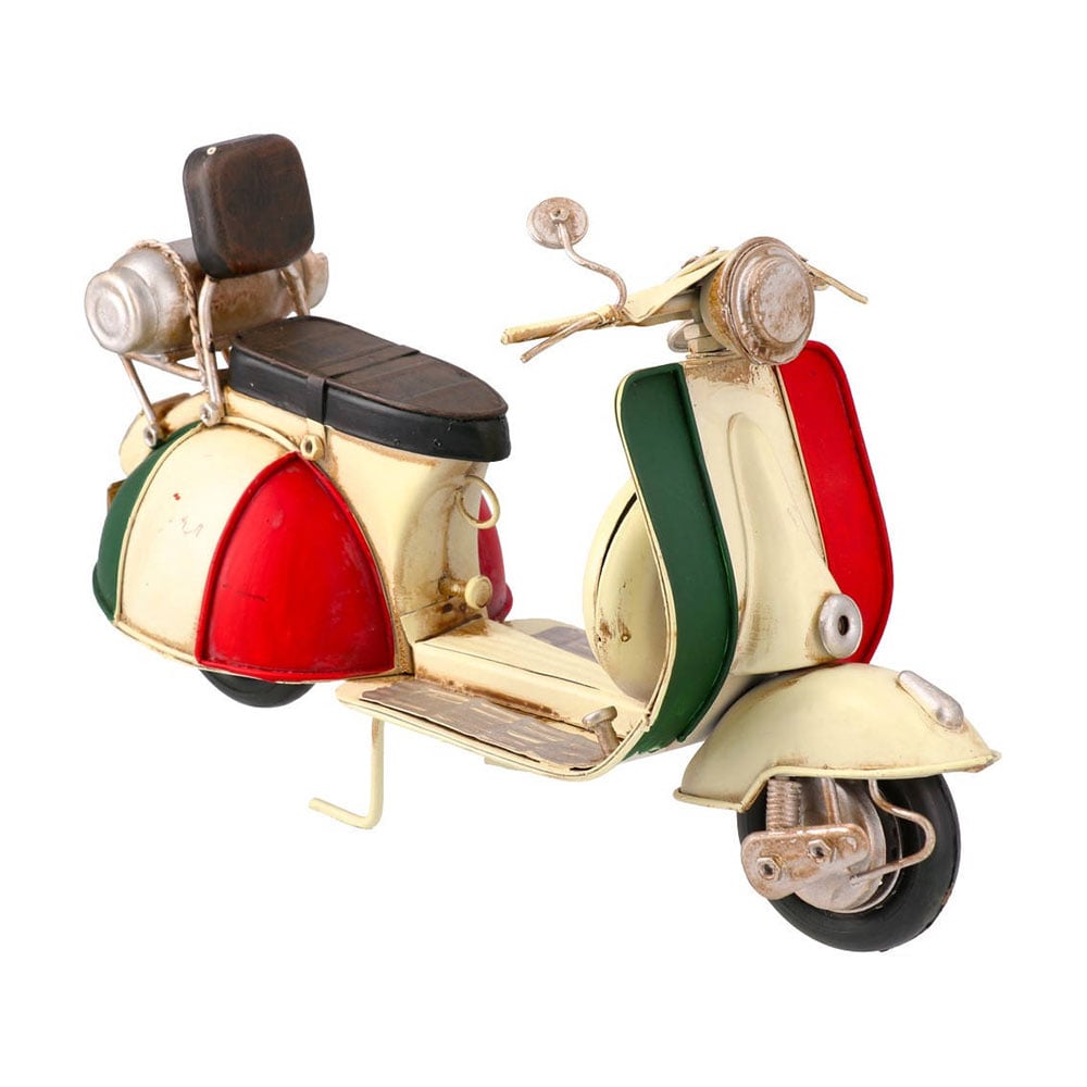 Takk Lanard Scooter, metal, 26 cm, Italian flag
