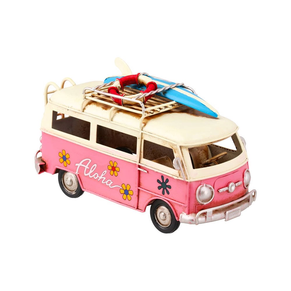 Takk Lanard Metal Bus, 17 cm, Pink