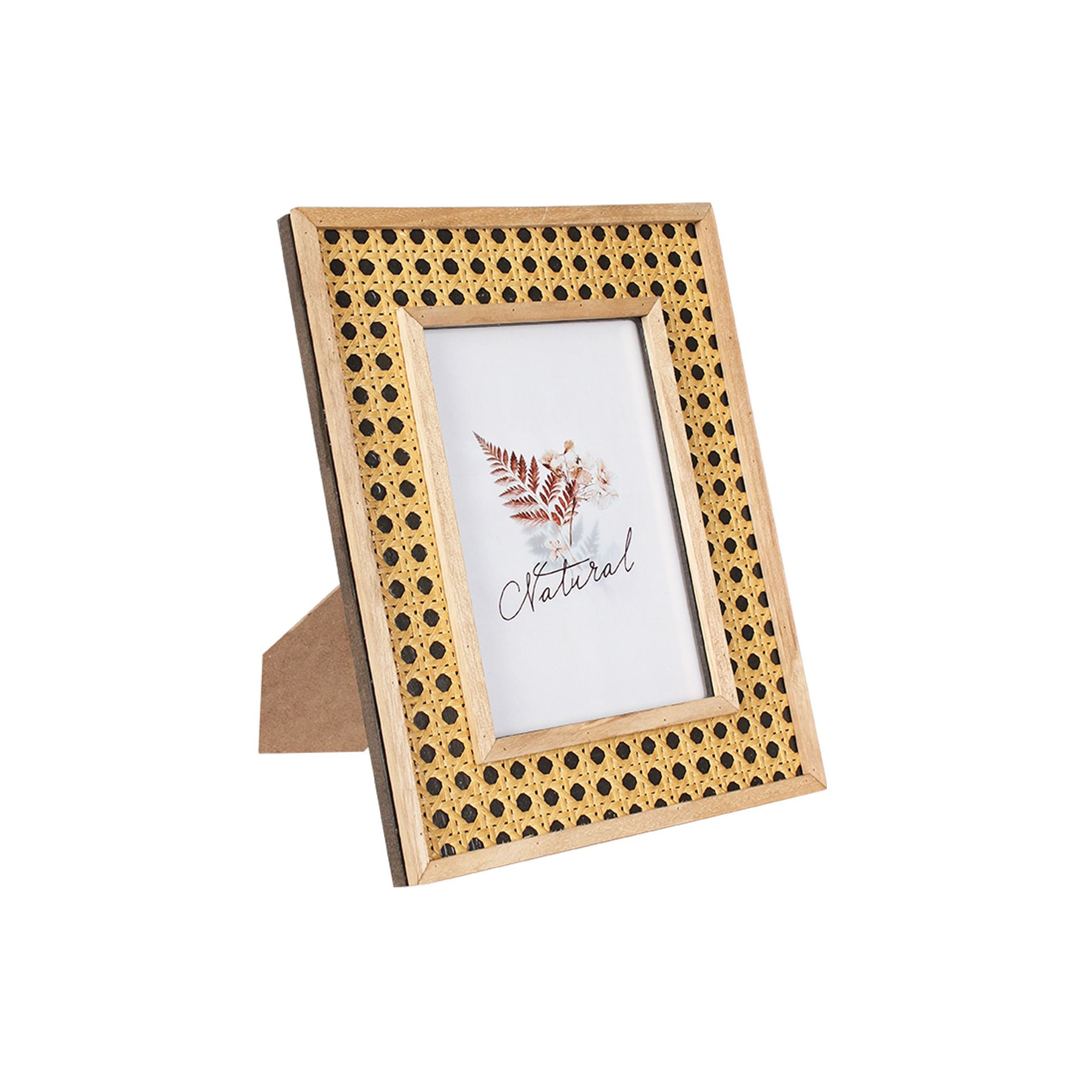 Splendid Photo frame Malaka, rattan, 23 x 28 cm