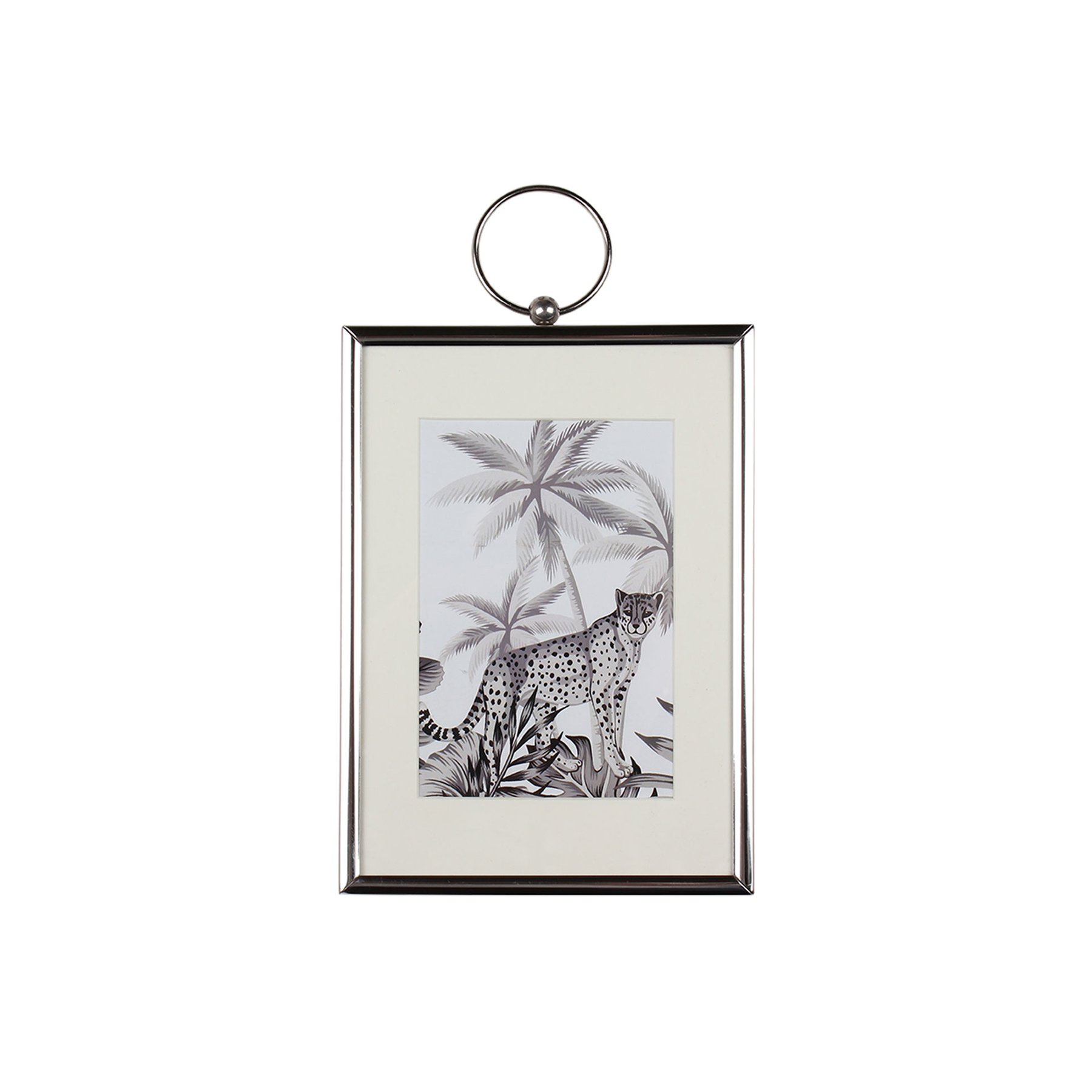 Splendid Photo frame Savan, 13 x 23 cm, silver