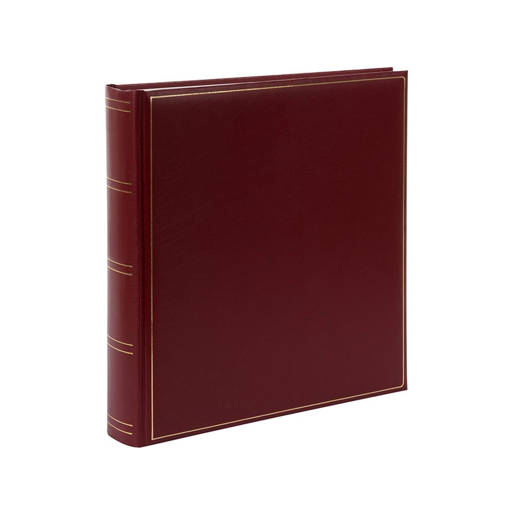 Goldbuch Album Milano, 100 white pages, 30 ? 31 cm, burgundy