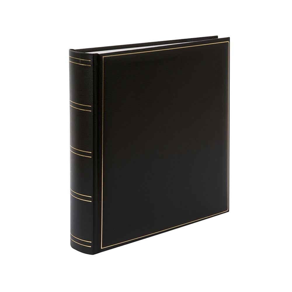 Goldbuch Album Milano, 100 white pages, 30 x 31 cm, black