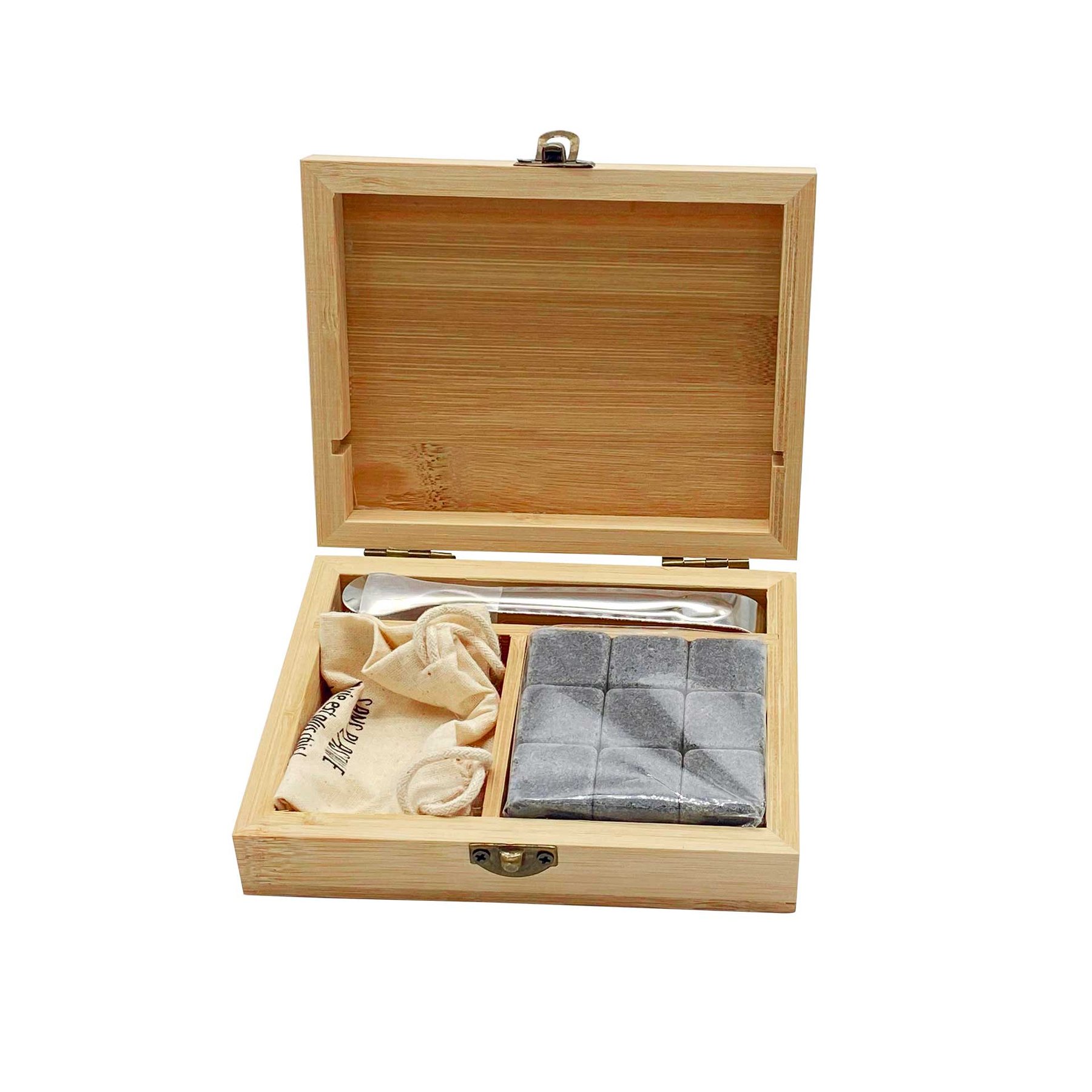 Creek Whiskey set, in wooden box