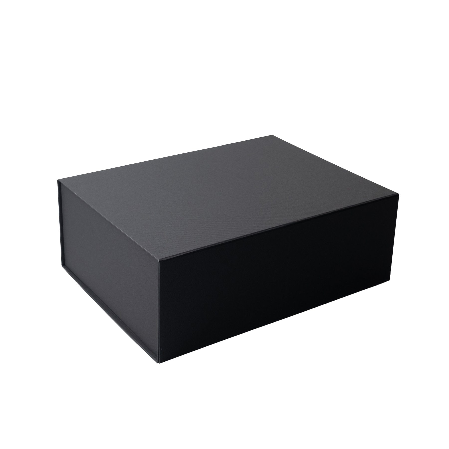 Office 1 Box Natural, magnetic closure, foldable, 20 x 18 x 8 cm, black
