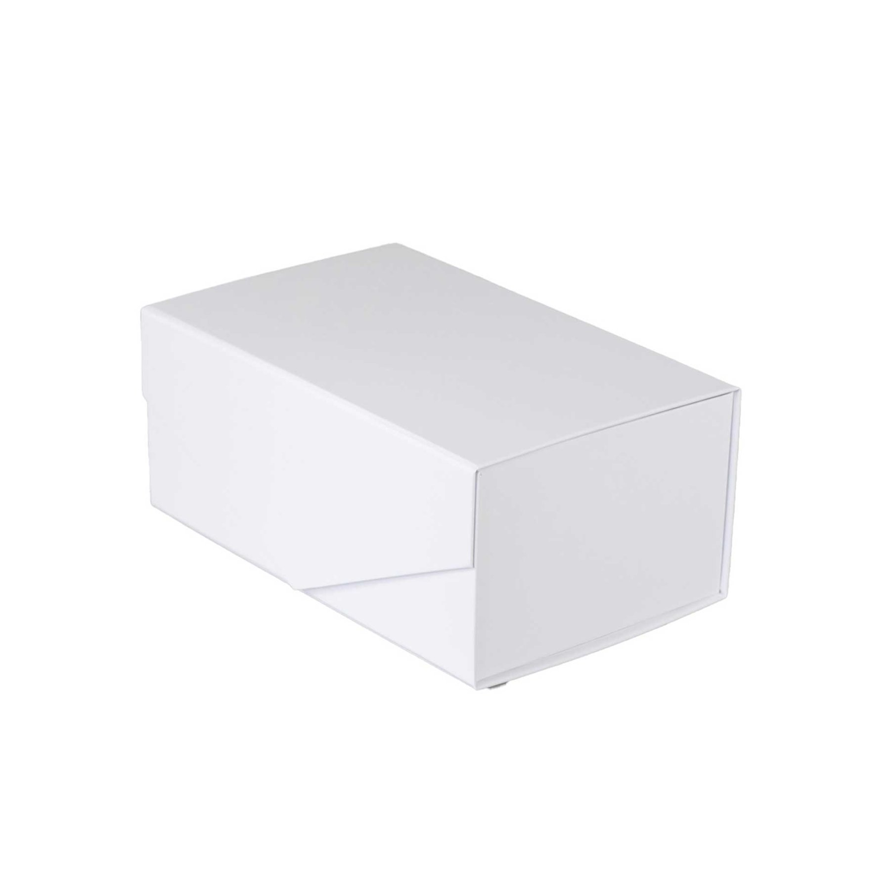 Office 1 Box Matt, with magnetic closure, foldable, 35 x 23 x 10 cm, white