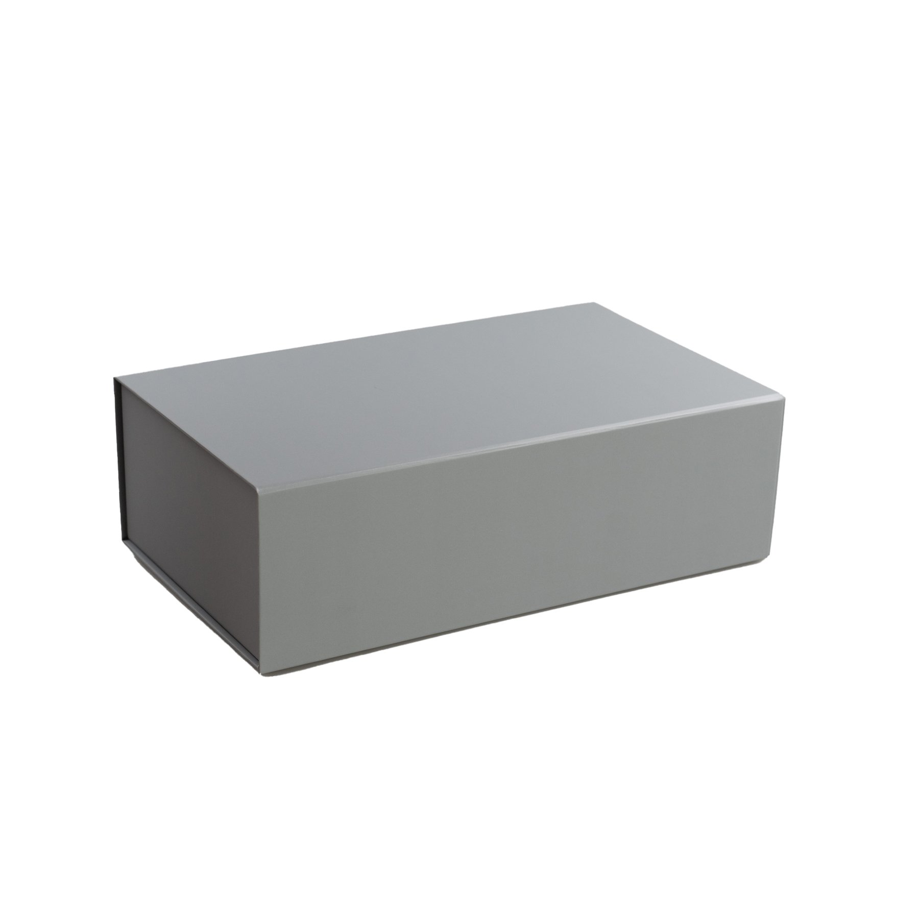 Office 1 Colorful Box, with magnetic closure, foldable, 35 x 20.5 x 11.3 cm, gray