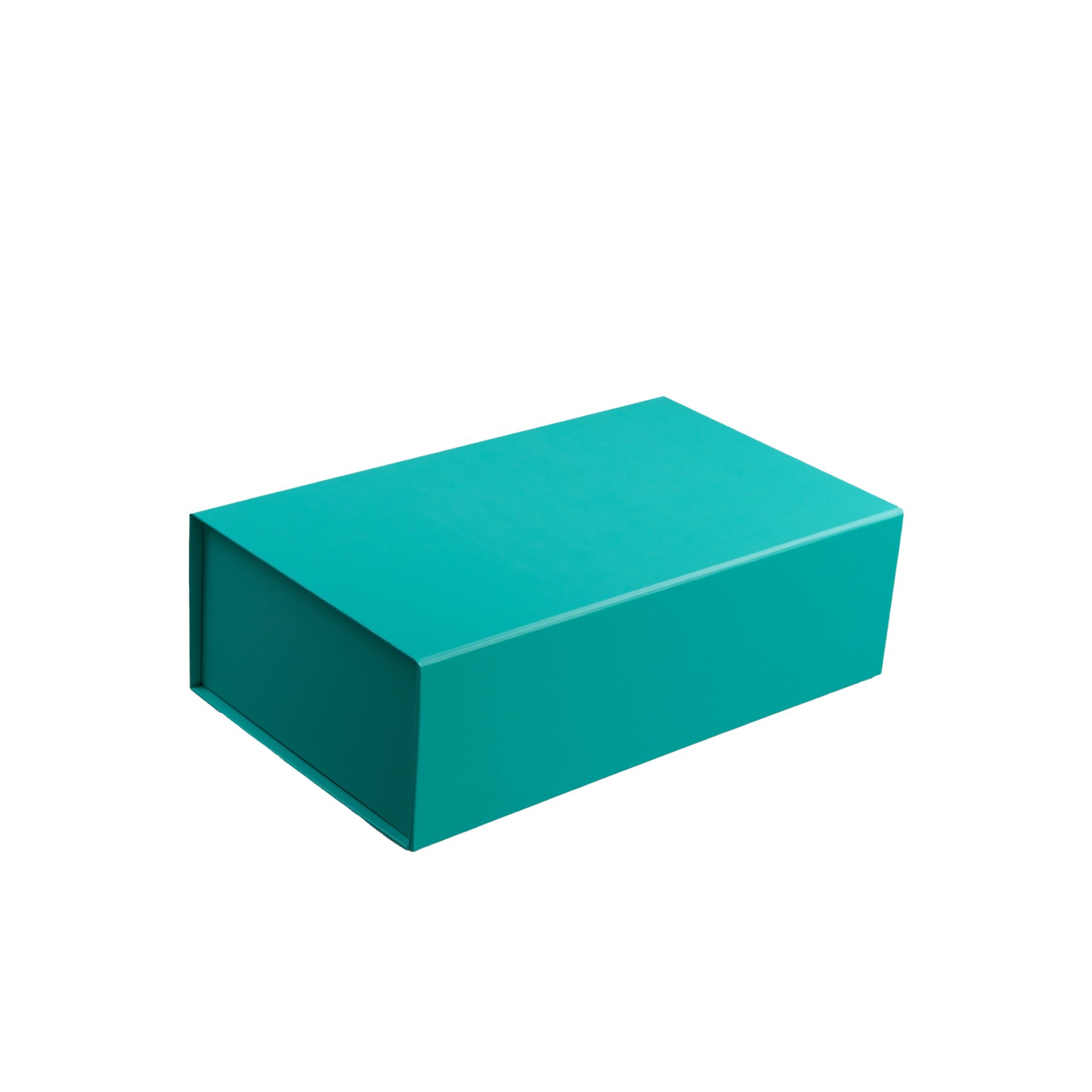 Office 1 Box Colorful, with magnetic closure, foldable, 35 x 20.5 x 11.3 cm, turquoise