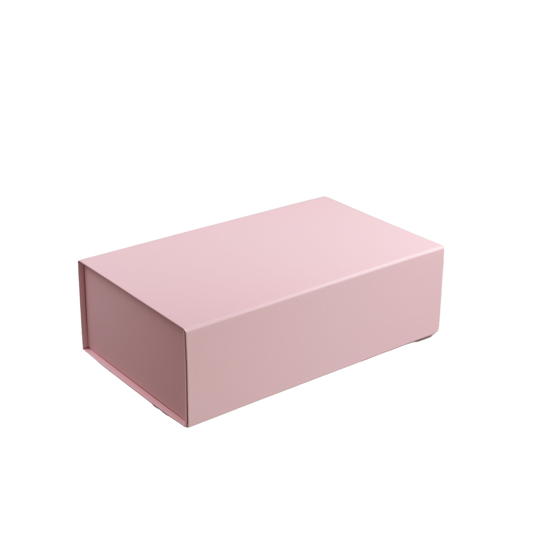 Office 1 Colorful box, magnetic closure, foldable, 35 x 20.5 x 11.3 cm, pink
