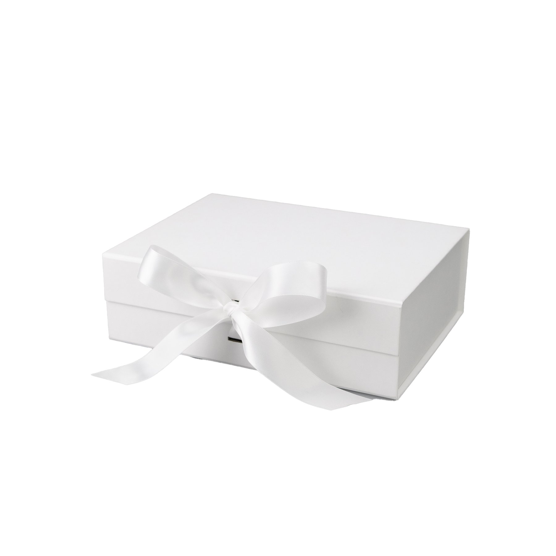 Office 1 Gift Box, magnetic closure, foldable, 24 x 18 x 7.8 cm, white