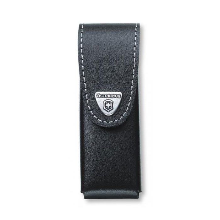 Victorinox Pocket knife sheath, leather, black