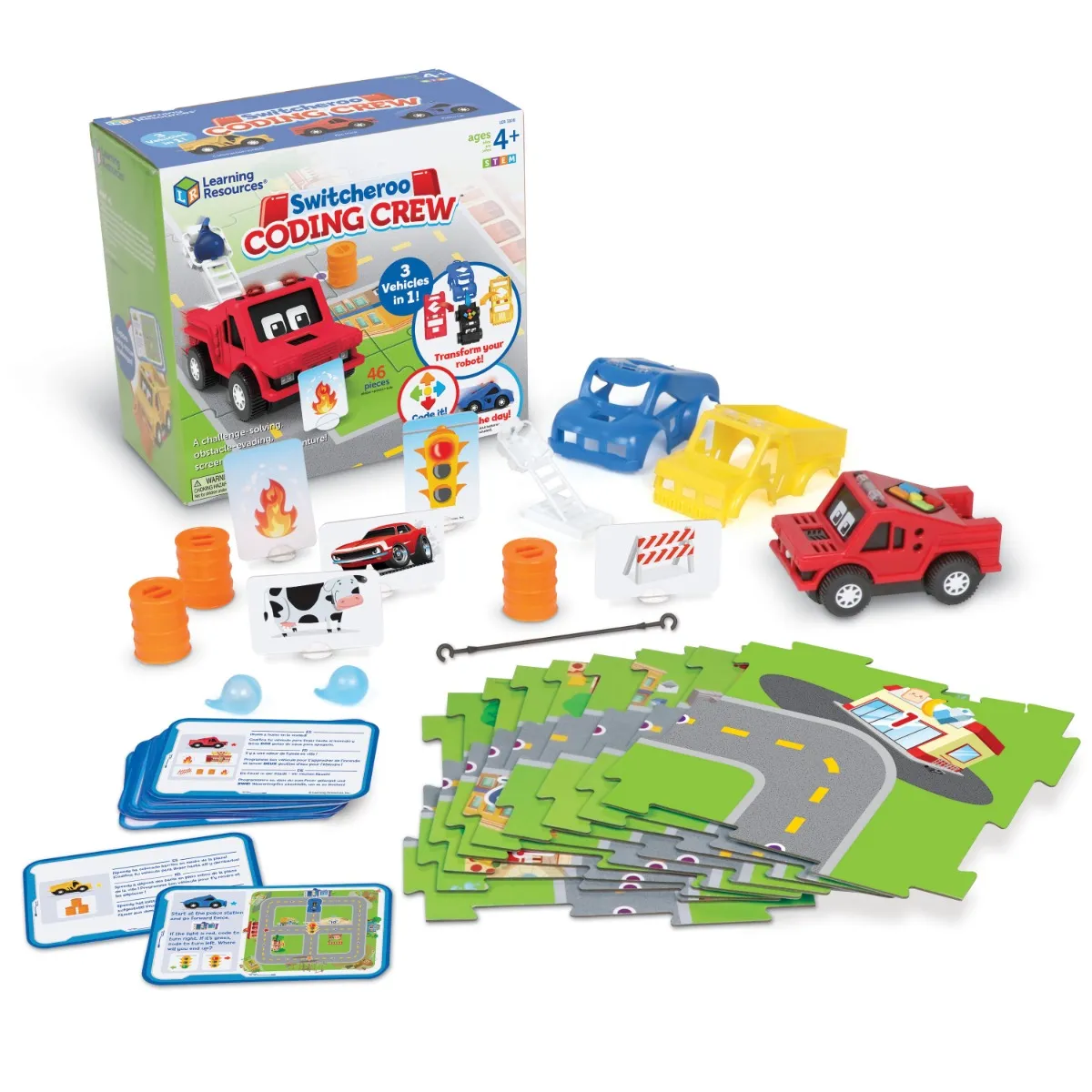 Kit carts for coding Learning Resources Switcheroo