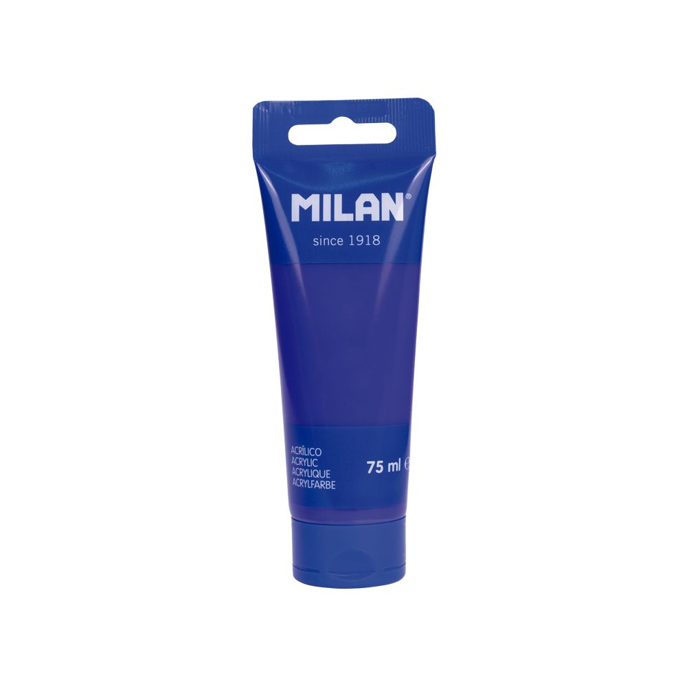 Milan Acrylic paint, dark blue, 75 ml