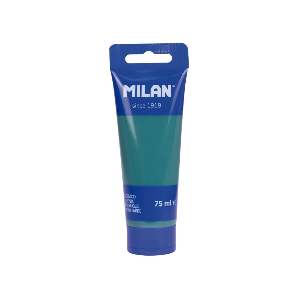 Milan Acrylic paint, emerald green, 75 ml