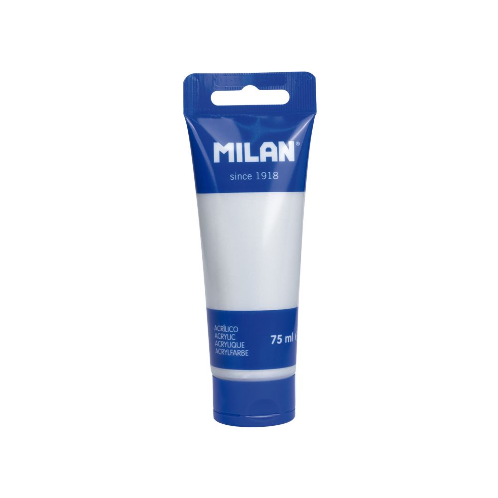 Milan Acrylic paint, silver, 75 ml