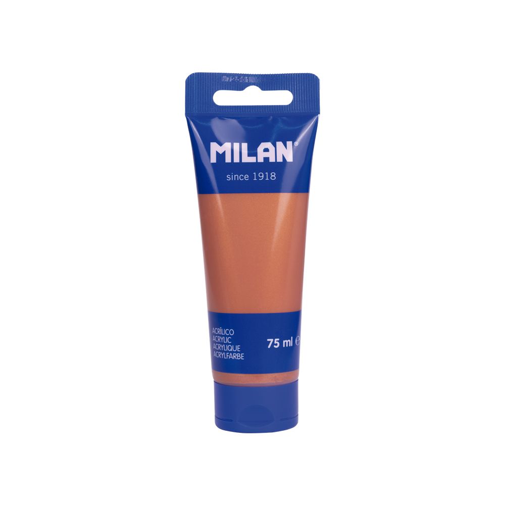 Milan Acrylic paint, copper color, 75 ml