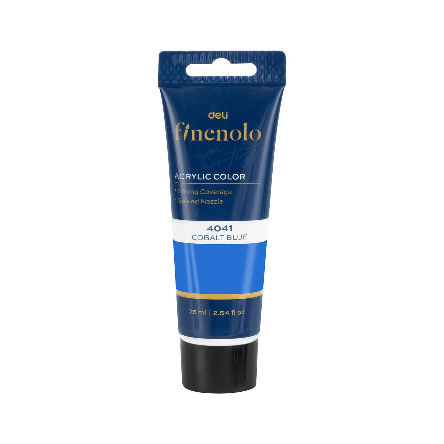 Deli Acrylic paint Finenolo, tube, 75 ml, cobalt blue